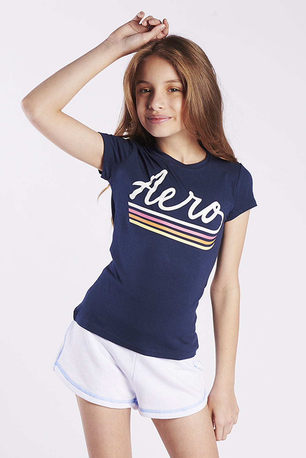 NOVO BLUSA MC FEM TEEN SILKADA MARINHO