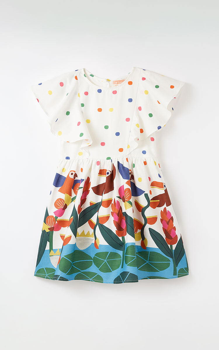 VESTIDO RAINHA DAS ONDAS FABULA BRANCO