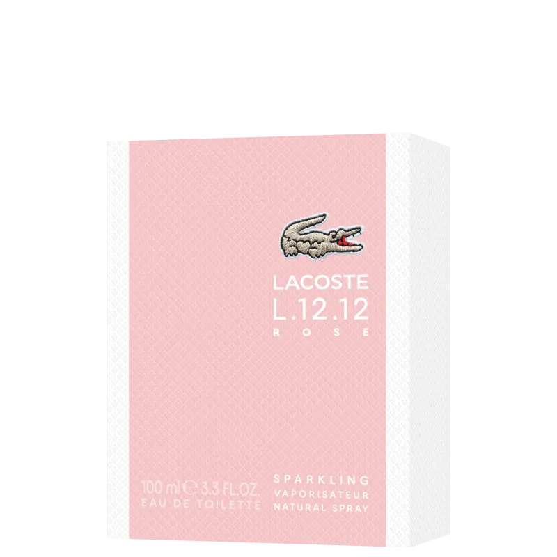 PERFUME LACOSTE FEM ROSE SPARKLING EDT ROSE