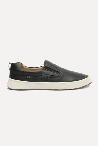 NOVO TENIS RSV MAS ASHER SLIP COURO PRETO