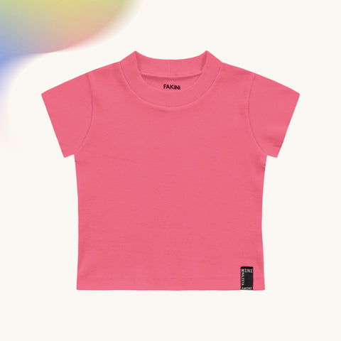 NOVO BLUSA FEM MC C DET GL RED EM RIBANA ROSA PINK