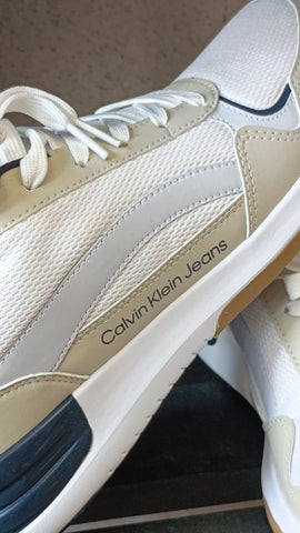 NOVO TENIS CKJ MASC AIR LAYERS BRANCO