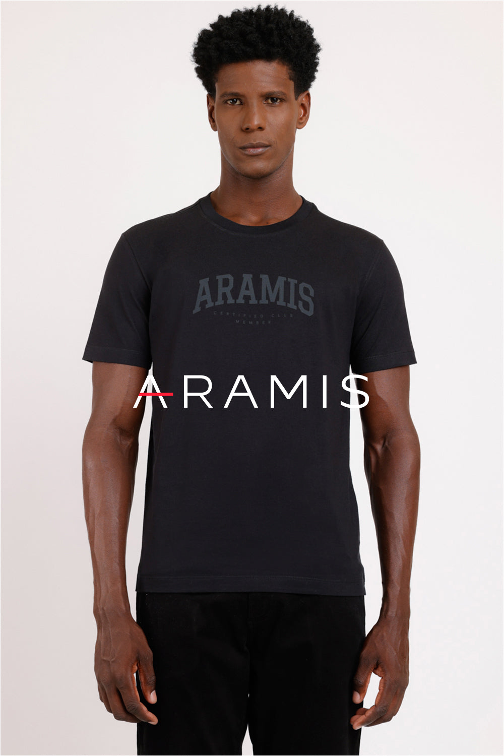 NOVO CAMISETA MC MASC ARAMIS COLLEGE PRETO