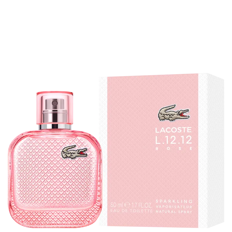 PERFUME LACOSTE FEM ROSE SPARKLING EDT ROSE