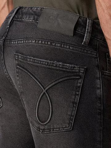 NOVO CALCA CKJ MASC JEANS SKINNY 5 POCKETS PRETO