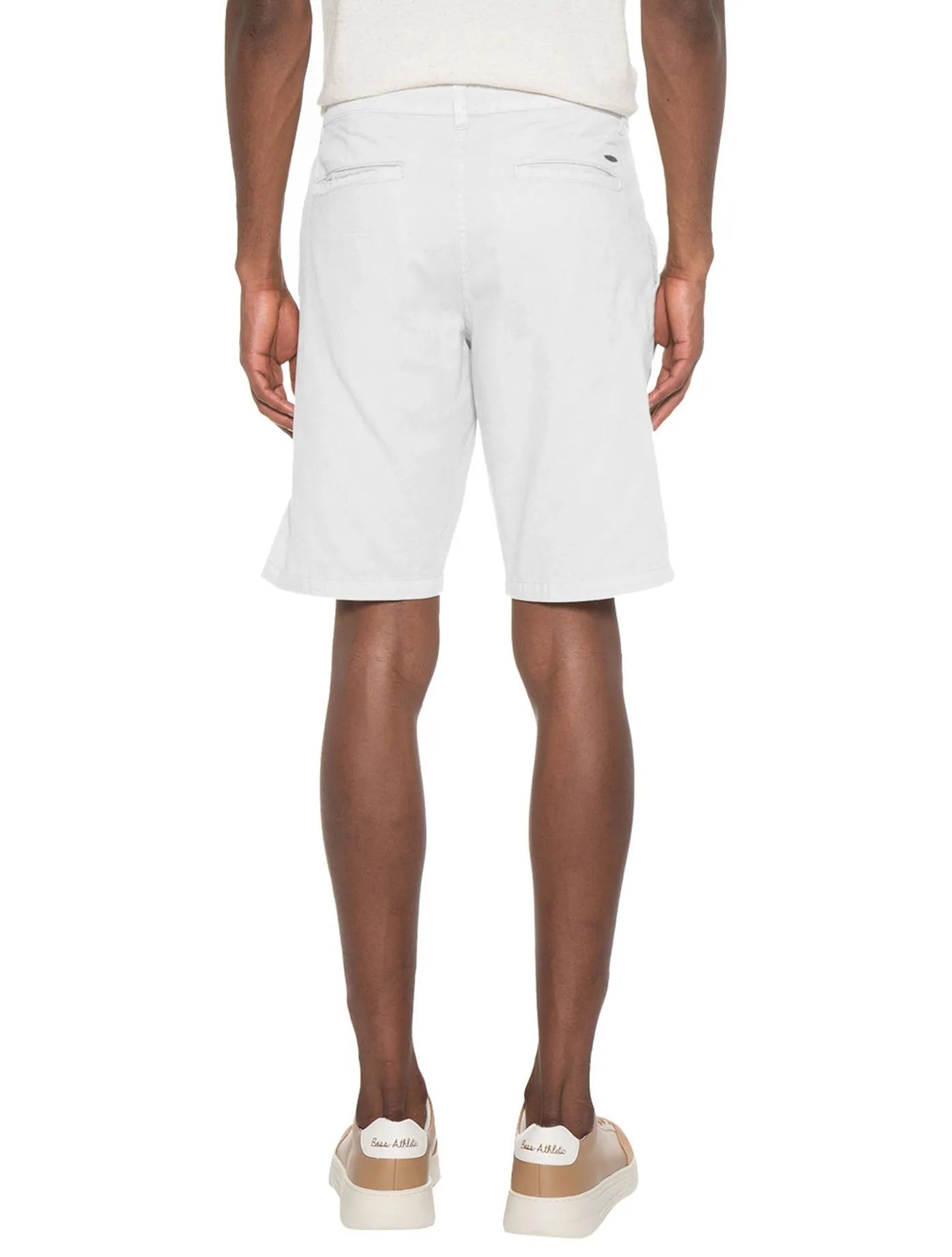 NOVO BERMUDA ARAMIS CHINO COS CHAMBRAY BRANCO