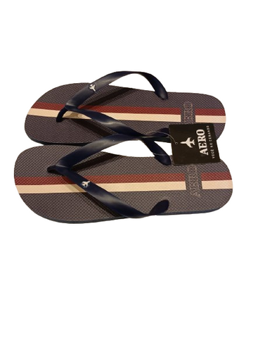 NOVO CHINELO MAS CASUAL LISTRA AERO AZUL MARINHO