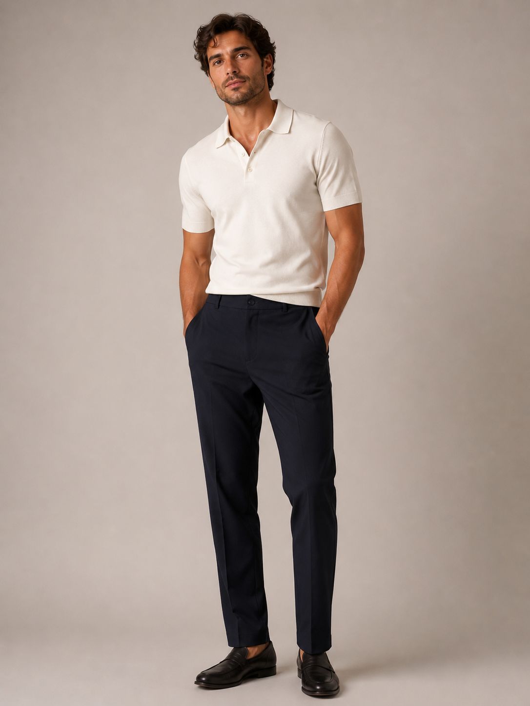 CALCA MAS SLIM BOLSO FACA PRETO