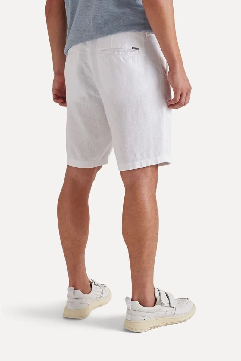 BERMUDA RSV CASUAL LINHO II BRANCO