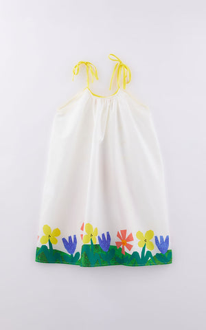 VESTIDO ALCA IMAGINAR FUTUROS BRANCO