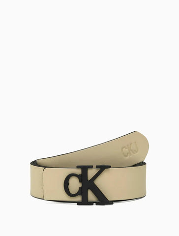 CINTO CKJ FEM SKJ FIVELA CK DOUBLE FACE AREIA