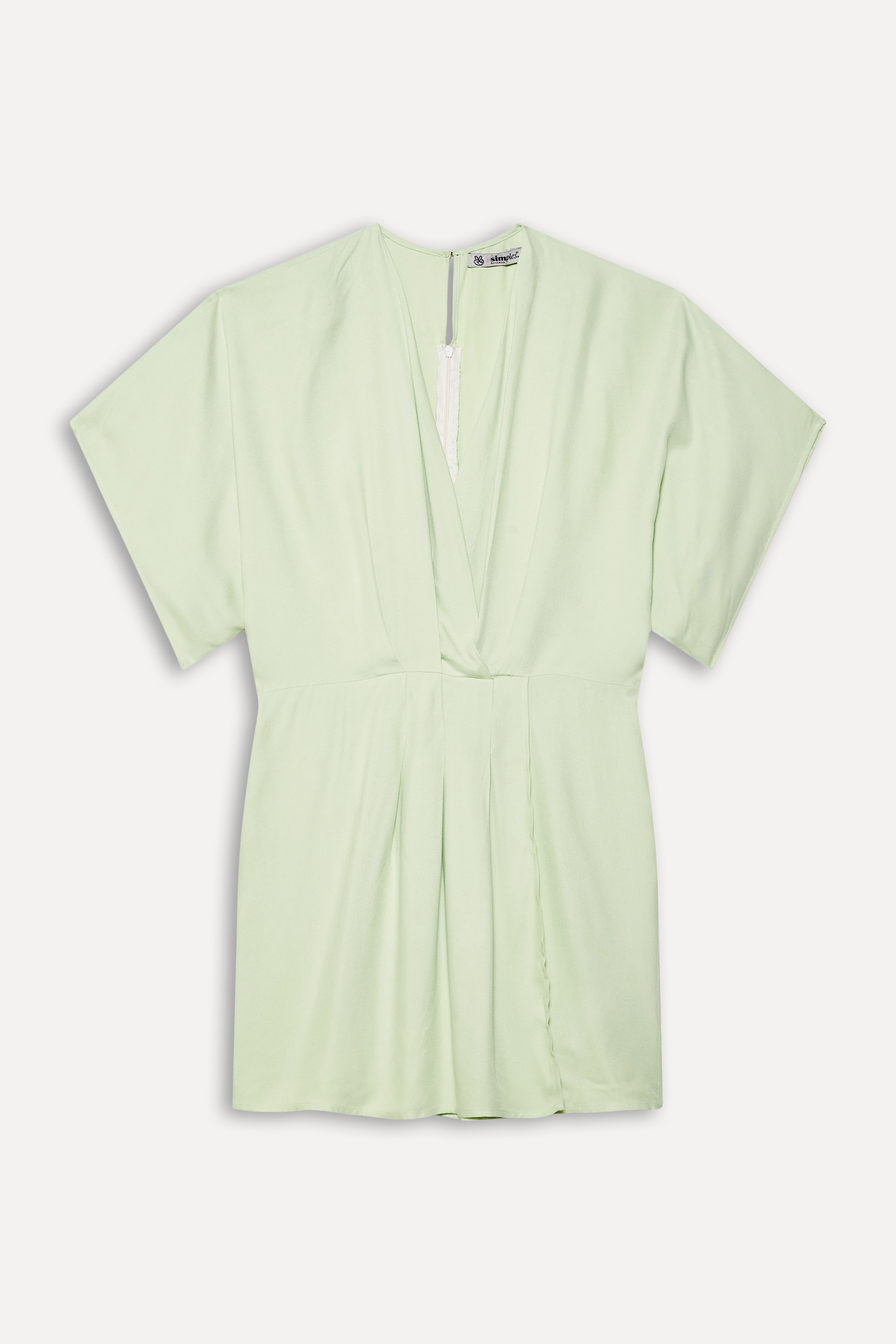 VESTIDO KIMONO FEM SIMPLES LIMAO