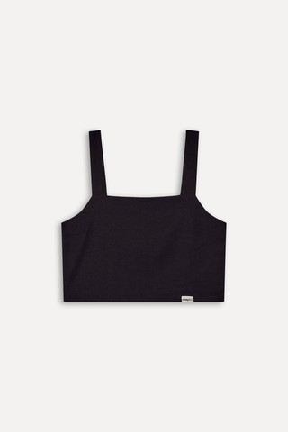 TOP FEM LINHOSO SIMPLES PRETO