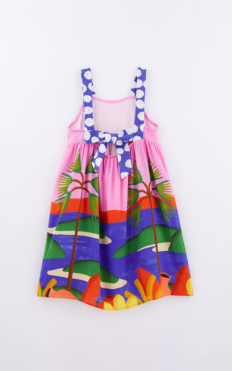 VESTIDO EST RECONCAVO FABULA ROSA