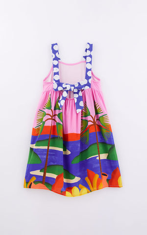 VESTIDO EST RECONCAVO FABULA ROSA