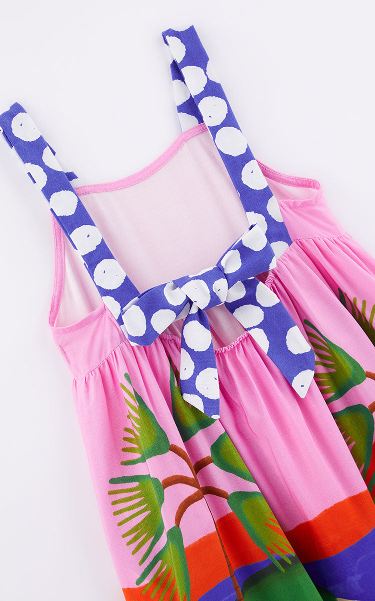 VESTIDO EST RECONCAVO FABULA ROSA