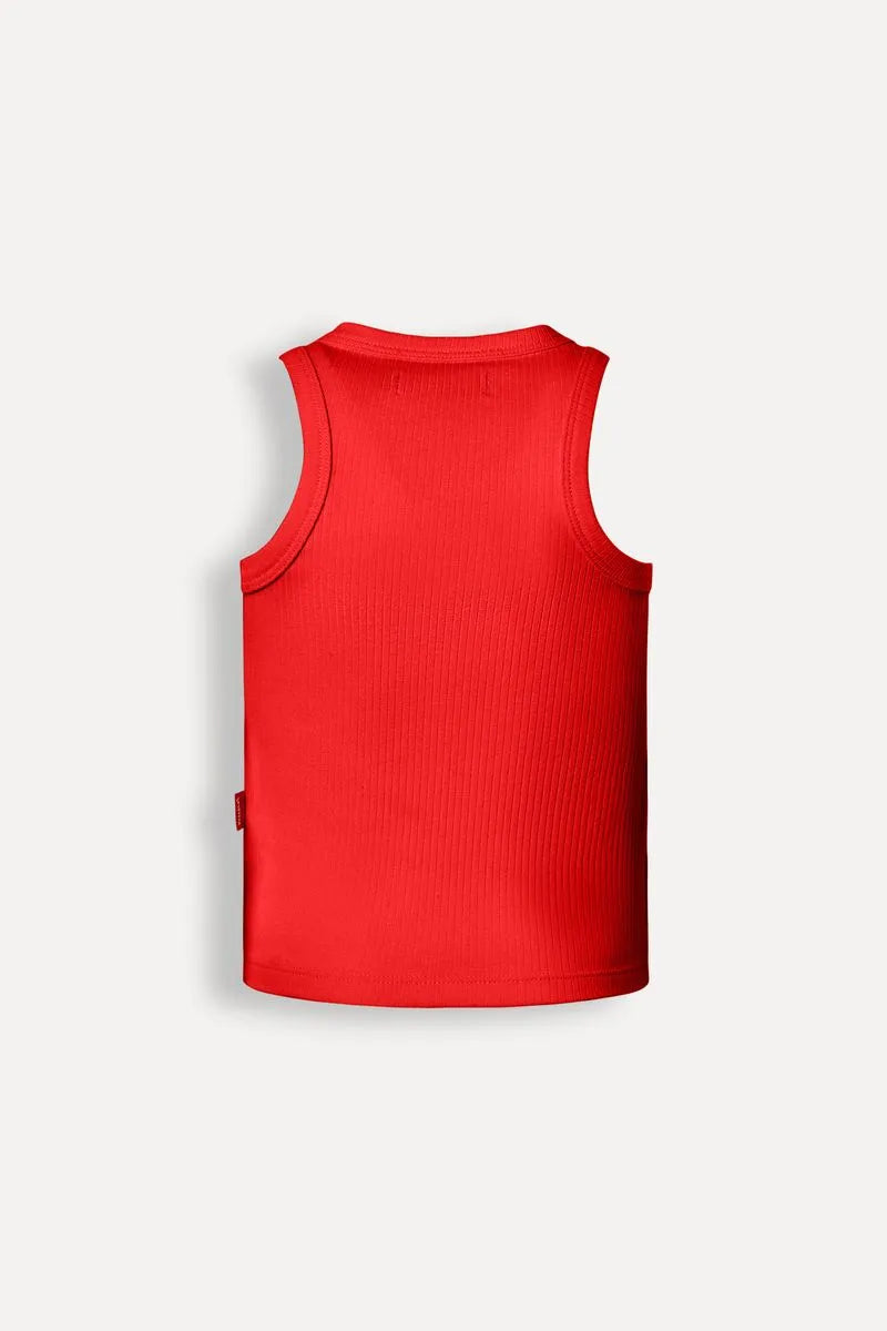 REGATA RSV MINI FEM CANELADA CORES VERMELHO