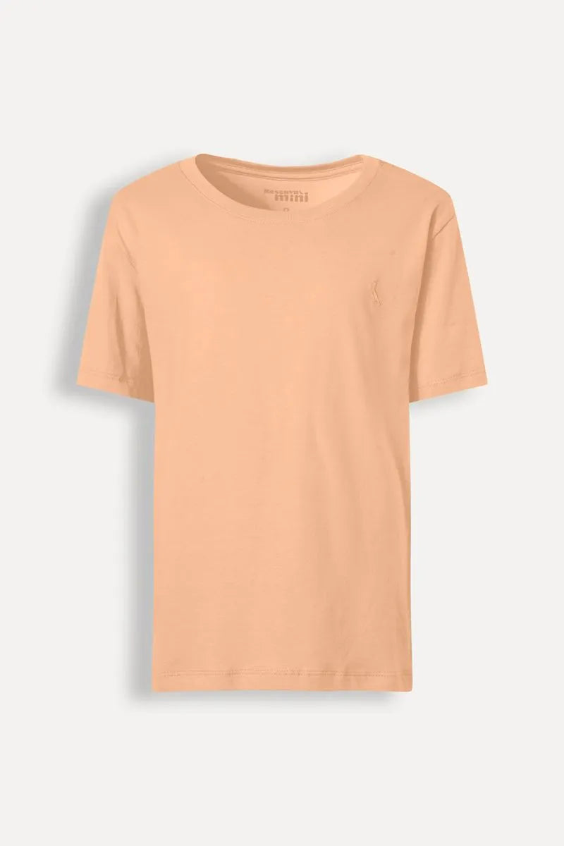 CAMISETA RSV MINI MC CARECA BASICA LARANJA BERGAMOTA