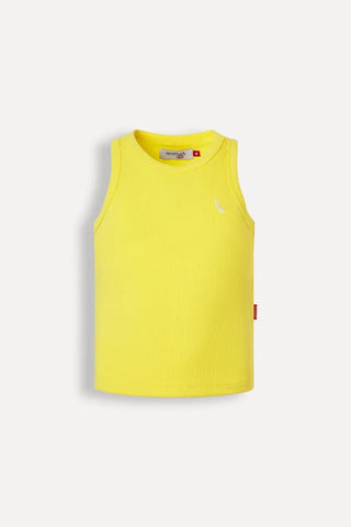 REGATA RSV MINI FEM CANELADA CORES AMARELO VIBRANTE