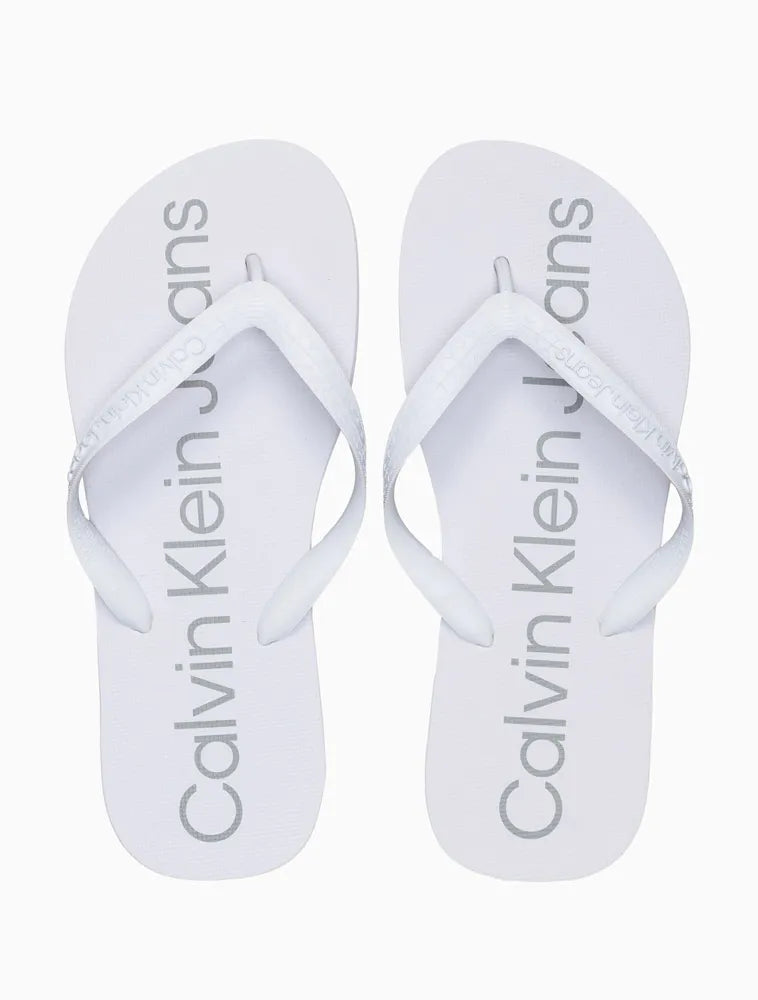 CHINELO CKJ MAS BASIC BRANCO