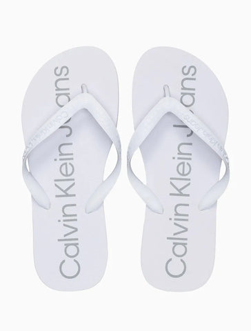 CHINELO CKJ MAS BASIC BRANCO