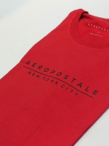 CAMISETA MC MASC SILKADA AEROPOSTALE VERMELHO