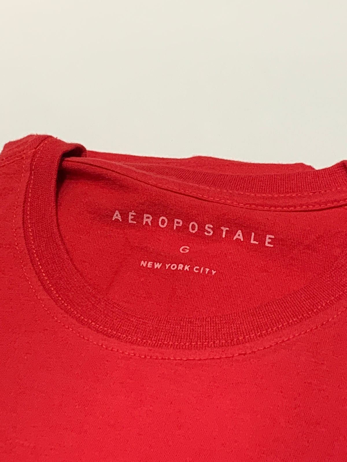 CAMISETA MC MASC SILKADA AEROPOSTALE VERMELHO