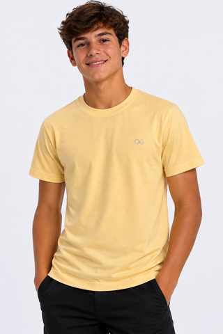 CAMISETA OGOCHI INF MC ESSENCIAL 0083 AMARELO