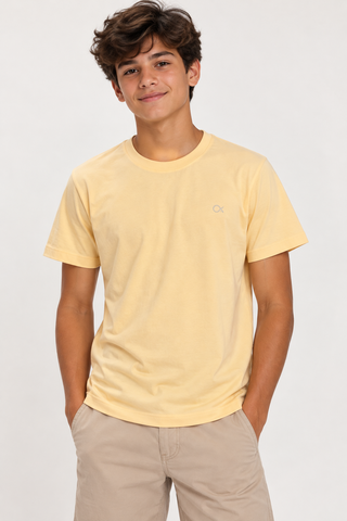 CAMISETA OGOCHI INF MC ESSENCIAL AMARELO GEMA 1025