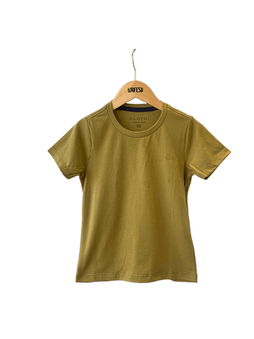 CAMISETA OGOCHI INF MC ESSENCIAL CARAMELO 1036