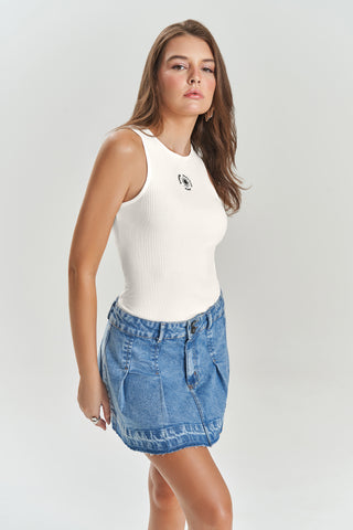 BLUSA FEM SM EM RIBANA SOFIE OFF WHITE