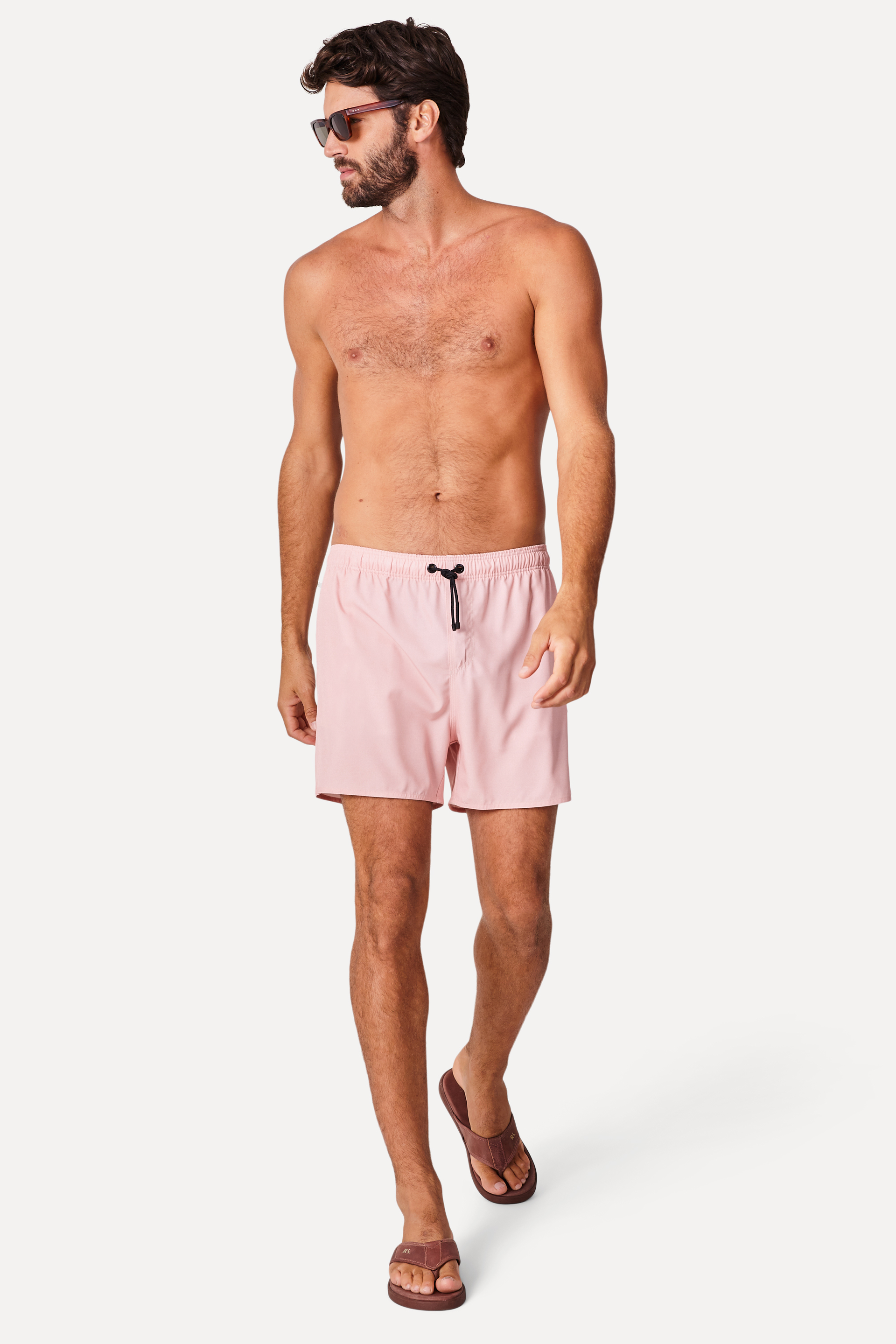 SHORT PRAIA RSV MAS TEXTURADO SUMMER ROSA LOTUS