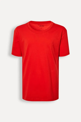 CAMISETA RSV MINI MC BASICA PIMA VERMELHO CEREJA