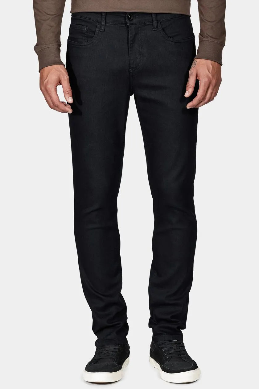 CALCA JEANS MAS SLIM BLACK ARAMIS PRETO