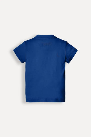CAMISETA RS MINI BB PIMA MELHOR DO MUNDO AZUL KLEIN