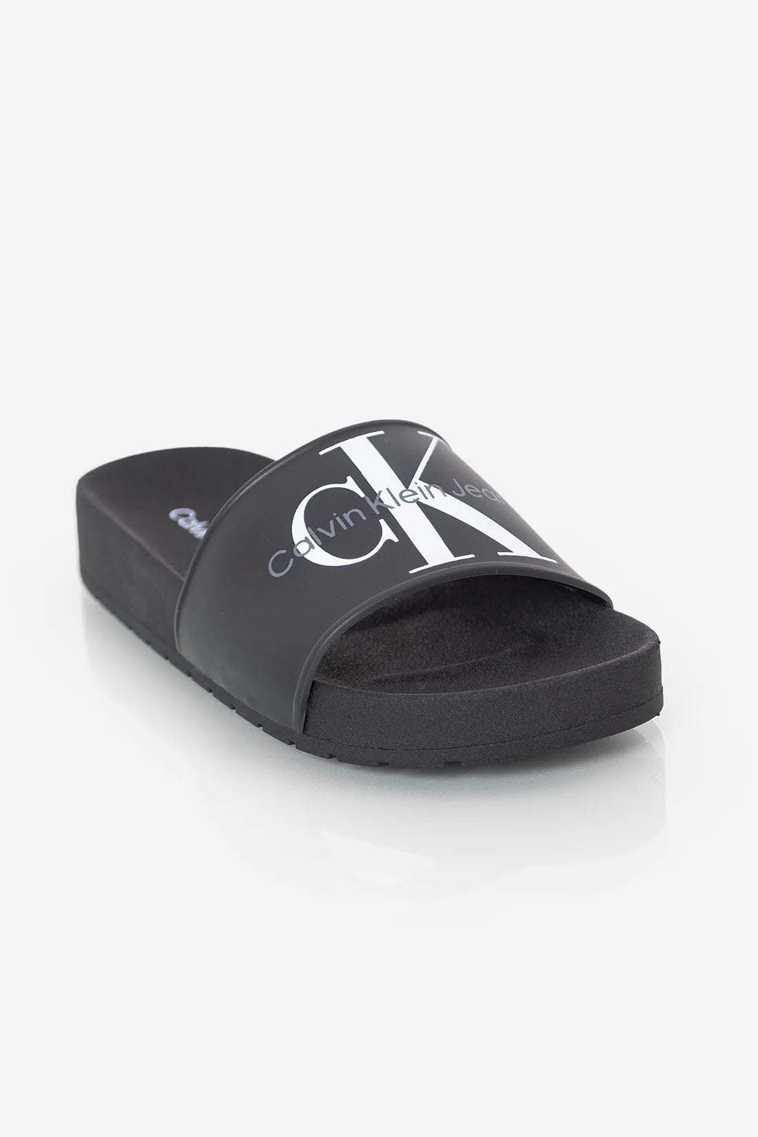 CHINELO CKJ KIDS MASC SLIDE PRETO