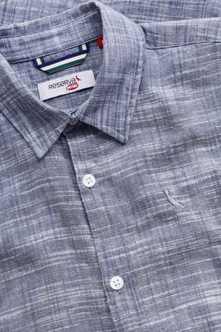 CAMISA RESERVA MINI MC FLAME LEVE MARINHO