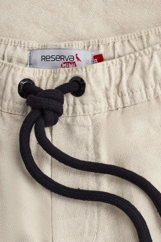 BERMUDA RSV MINI ELASTICO CORES KHAKI