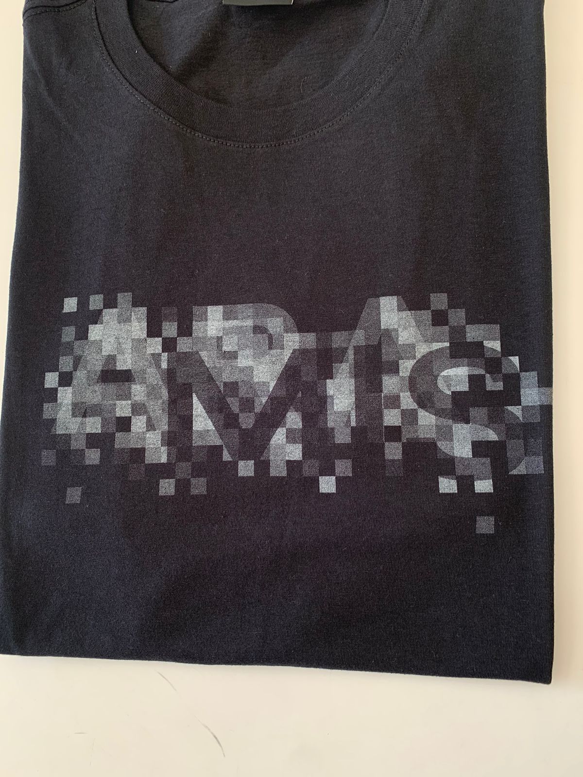 CAMISETA MAS MC ARAMIS PIXEL FADE PRETO