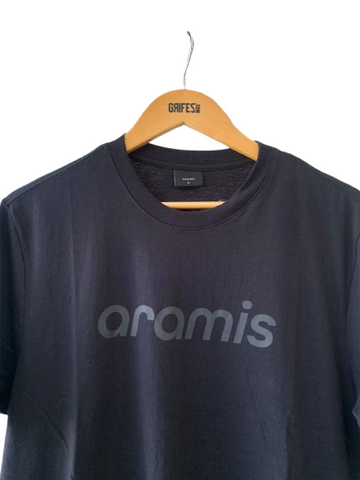 CAMISETA MAS MC ARAMIS BRIGHT COLORS PRETO