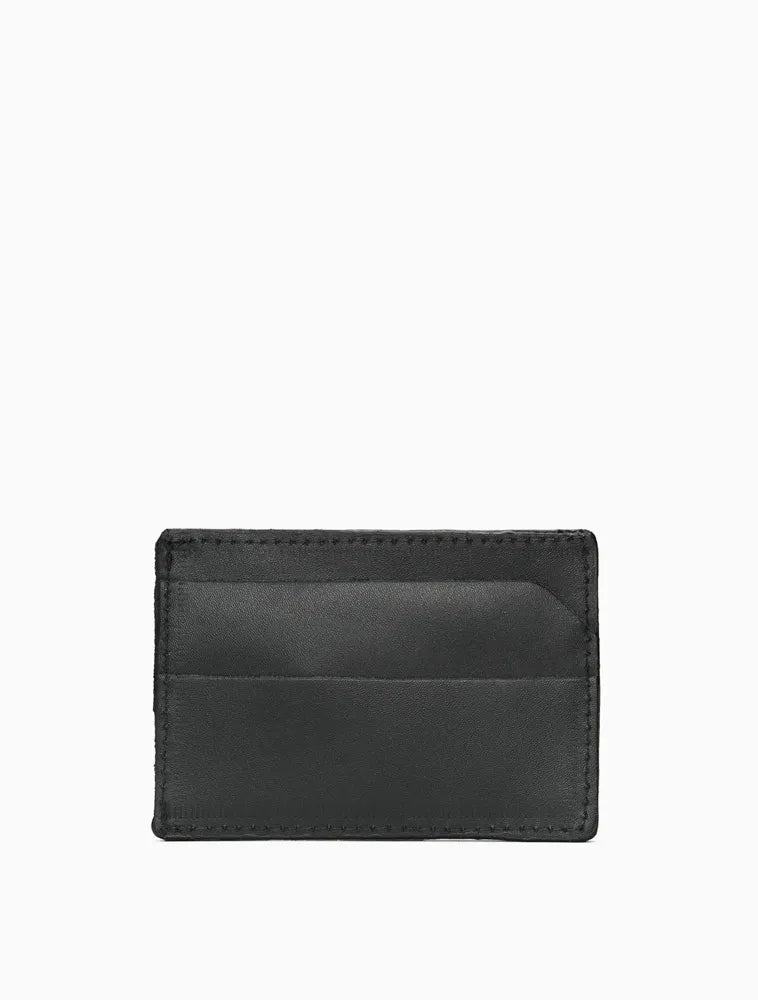 PORTA CARTAO CKJ MAS QUEIMA CK PRETO