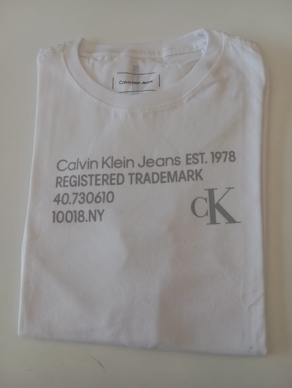 CAMISETA CKJ KIDS MAS EST 1978 GEL BRANCO