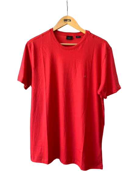 CAMISETA MC MAS ARAMIS BASICA VERMELHO CEREJA