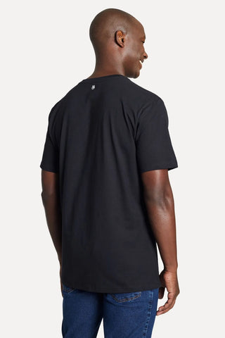 CAMISETA MAS MC ESTAMPA CIRCLE SIMPLES PRETO