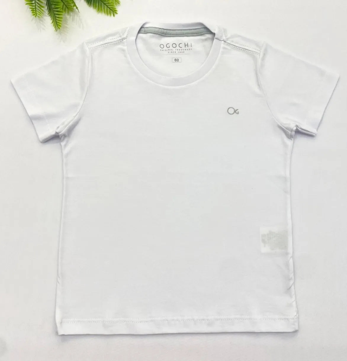 CAMISETA OGOCHI INF MC ESSENCIAL BRANCO 0001