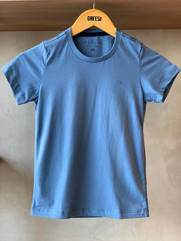 CAMISETA OGOCHI INF MC ESSENCIAL AZUL MEDIO 3922