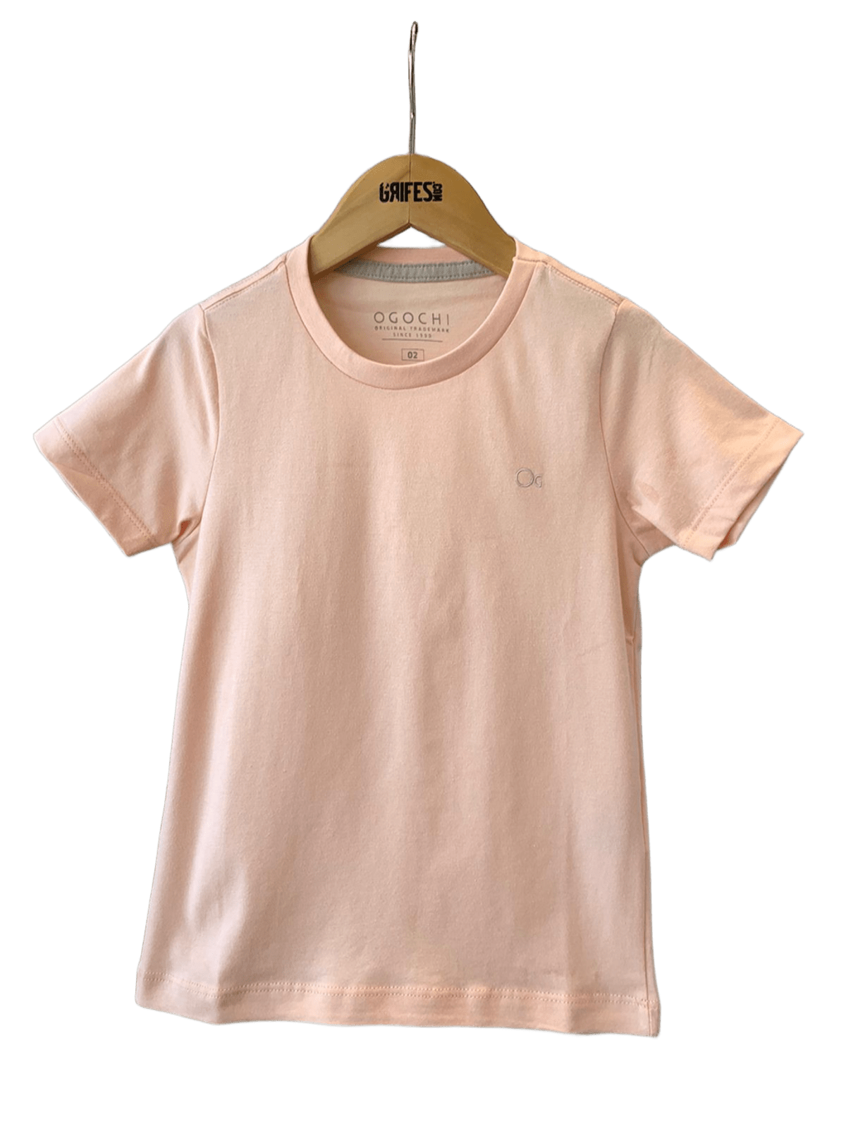 CAMISETA OGOCHI INF MC ESSENCIAL SALMAO 1219