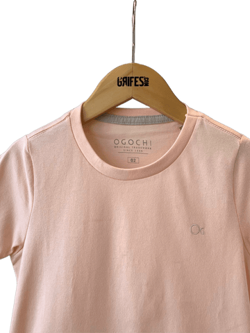 CAMISETA OGOCHI INF MC ESSENCIAL SALMAO 1219