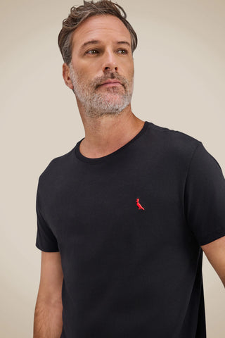 CAMISETA RSV MC PICA PAU ALGODAO PERUANO PRETO