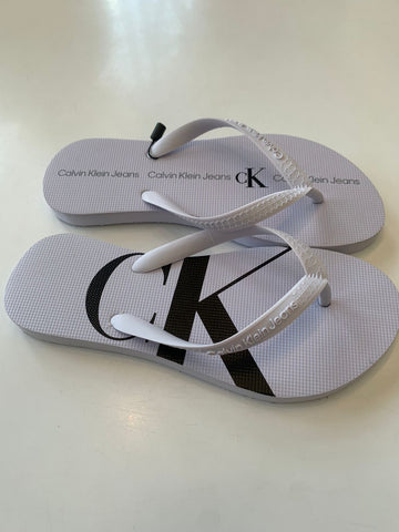 CHINELO CKJ KIDS FEM BRANCO